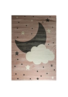 Χαλί Moon & Cloud Pink & Cream  2 - Χαλί 133x190cm