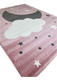 Χαλί Moon & Cloud Pink & Cream  2 - Χαλί 133x190cm