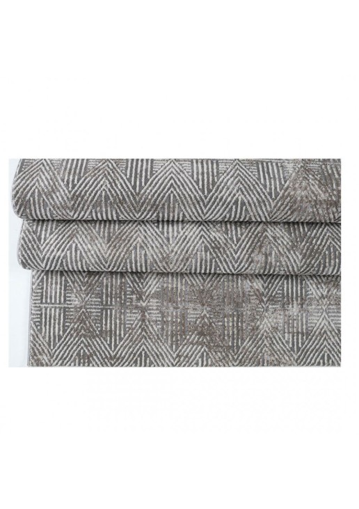 Χαλί 4 Εποχών Vogue 03230A Geometric Grey - Χαλί 165x225cm