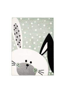 Χαλί Happy Bunnie Mint & Cream A&M - Χαλί 133x190cm