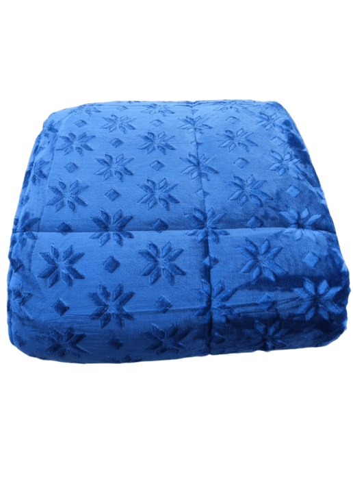 ΚΟΥΒΕΡΤΟΠΑΠΛΩΜΑ ΗΜΙΔΙΠΛΟ 180X240 ADAM HOME (890) BLUE