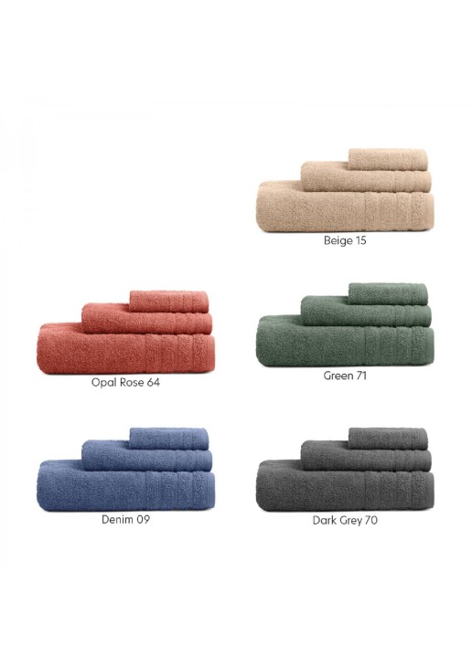 Πετσέτες Προσώπου 50X90 (500gsm) - Opal Rose 64