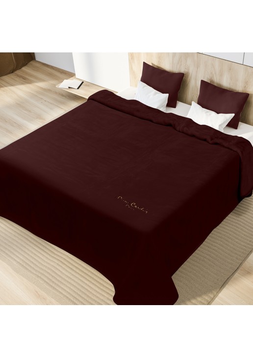 ΚΟΥΒΕΡΤΑ KING SIZE 240X260 PIERRE CARDIN NANCY 545 GRANATE(16)