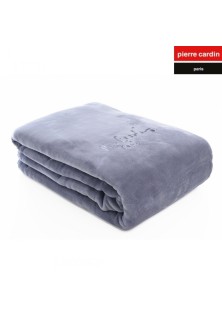 ΚΟΥΒΕΡΤΑ ΜΟΝΗ 160X220 PIERRE CARDIN NANCY STER 545 GREY(51)