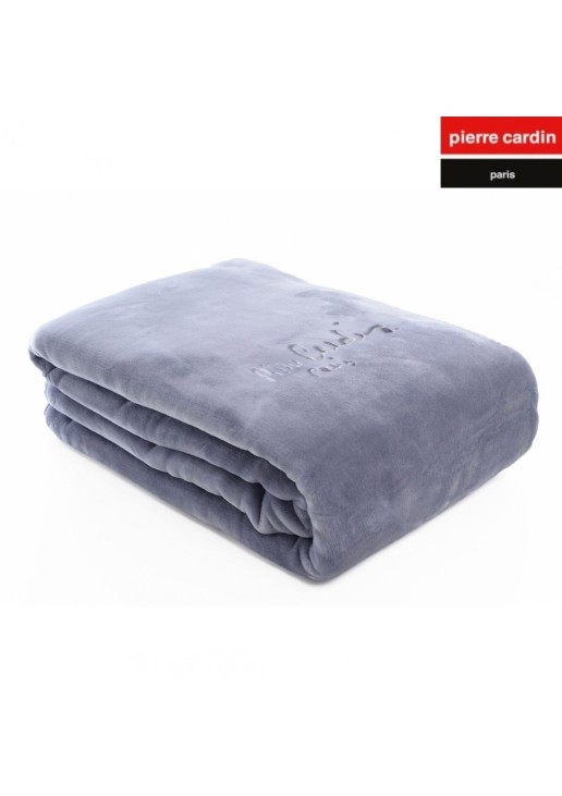 ΚΟΥΒΕΡΤΑ ΜΟΝΗ 160X220 PIERRE CARDIN NANCY STER 545 GREY(51)