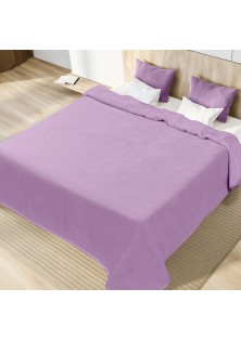 ΚΟΥΒΕΡΤΑ ΥΠΕΡΔΙΠΛΗ 220X240 PIERRE CARDIN NANCY STER 545 LILA(21)