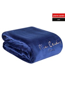 ΚΟΥΒΕΡΤΑ ΜΟΝΗ 160X220 PIERRE CARDIN NANCY STER 545 NAVY (9)