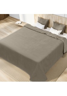 ΚΟΥΒΕΡΤΑ KING SIZE 240X260 PIERRE CARDIN NANCY 545 TAUPE(55)