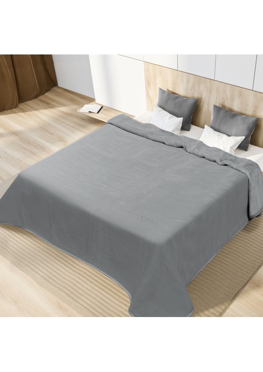 ΚΟΥΒΕΡΤΑ ΜΟΝΗ 160X220 PIERRE CARDIN NANCY STER 545 GREY(51)