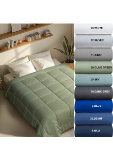 ΠΑΠΛΩΜΑ ΥΠΕΡΔΙΠΛΟ 220Χ240 ADAM HOME ASTRA - 70 Dark Grey