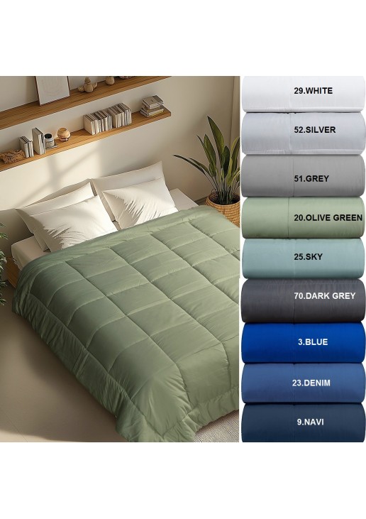ΠΑΠΛΩΜΑ ΥΠΕΡΔΙΠΛΟ 220Χ240 ADAM HOME ASTRA - 70 Dark Grey