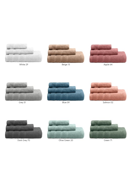 Πετσέτες Χεριών 40X60 (600gsm) - White 29