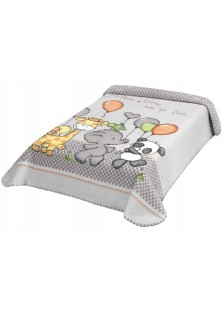 ΚΟΥΒΕΡΤΑ ΙΣΠΑΝΙΑΣ ΑΓΚΑΛΙΑΣ 80X110 BELPLA STER 636 GREY