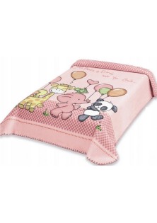 ΚΟΥΒΕΡΤΑ ΙΣΠΑΝΙΑΣ ΑΓΚΑΛΙΑΣ 80X110 BELPLA STER 636 PINK