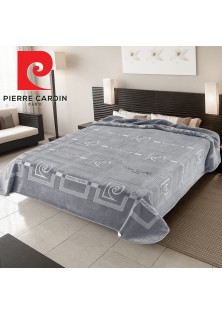 ΚΟΥΒΕΡΤΑ ΥΠΕΡΔΙΠΛΗ 220X240 PIERRE CARDIN NANCY 657 GREY(51)
