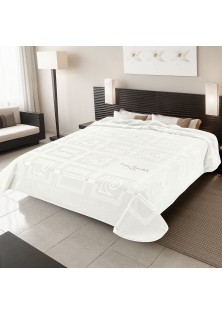 ΚΟΥΒΕΡΤΑ ΥΠΕΡΔΙΠΛΗ 220X240 PIERRE CARDIN STER NANCY 657 NATURAL(29)