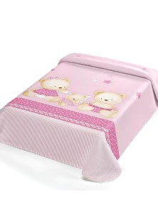 ΚΟΥΒΕΡΤΑ ΙΣΠΑΝΙΑΣ ΑΓΚΑΛΙΑΣ 80X110 BELPLA STER 663 PINK