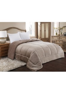 ΚΟΥΒΕΡΤΟΠΑΠΛΩΜΑ KING SIZE 240X260 ADAM HOME (805) BROWN