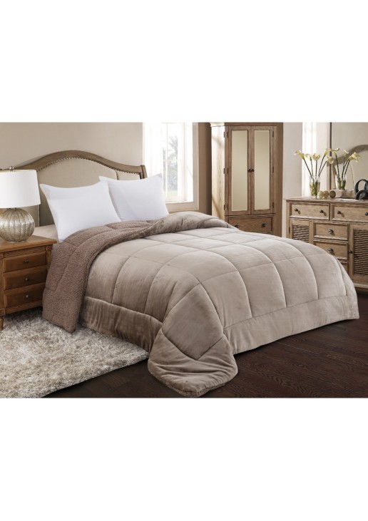 ΚΟΥΒΕΡΤΟΠΑΠΛΩΜΑ ΥΠΕΡΔΙΠΛΟ 220X240 ADAM HOME (805) BROWN