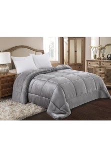 ΚΟΥΒΕΡΤΟΠΑΠΛΩΜΑ KING SIZE 240X260 ADAM HOME (805) GREY