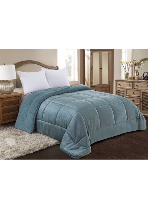ΚΟΥΒΕΡΤΟΠΑΠΛΩΜΑ ΗΜΙΔΙΠΛΟ 180X240 ADAM HOME (805) VERDE