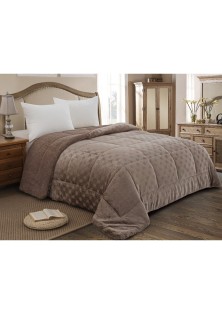 ΚΟΥΒΕΡΤΟΠΑΠΛΩΜΑ ΥΠΕΡΔΙΠΛΟ 220X240 ADAM HOME (825) BROWN