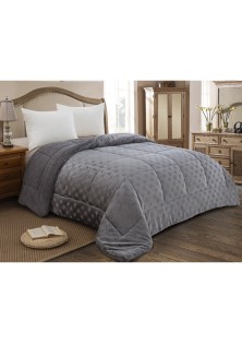 ΚΟΥΒΕΡΤΟΠΑΠΛΩΜΑ ΥΠΕΡΔΙΠΛΟ 220X240 ADAM HOME (825) GREY