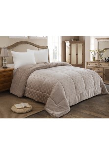 ΚΟΥΒΕΡΤΟΠΑΠΛΩΜΑ ΥΠΕΡΔΙΠΛΟ 220X240 ADAM HOME (825) TAUPE