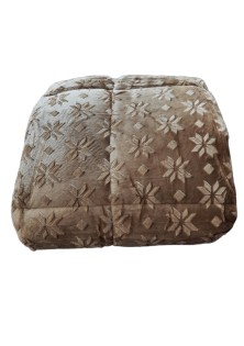 ΚΟΥΒΕΡΤΟΠΑΠΛΩΜΑ ΗΜΙΔΙΠΛΟ 180X240 ADAM HOME (890) BEIGE