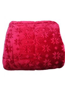 ΚΟΥΒΕΡΤΟΠΑΠΛΩΜΑ ΗΜΙΔΙΠΛΟ 180X240 ADAM HOME (890) RED