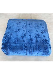 ΚΟΥΒΕΡΤΟΠΑΠΛΩΜΑ ΗΜΙΔΙΠΛΟ 180X240 ADAM HOME (500) BLUE