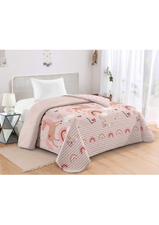 ΚΟΥΒΕΡΛΙ ΜΟΝΟ 160x220 ADAM HOME 430