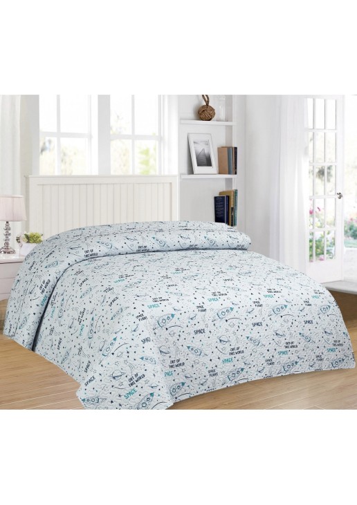 ΚΟΥΒΕΡΛΙ ΜΟΝΟ 160x220 ADAM HOME 5030