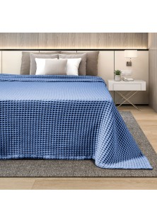 ΚΟΥΒΕΡΤΑ ΠΙΚΕ KING SIZE ADAM HOME 240x260 BLUE