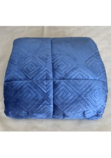 ΚΟΥΒΕΡΤΟΠΑΠΛΩΜΑ ΗΜΙΔΙΠΛΟ 180X240 ADAM HOME (510) BLUE