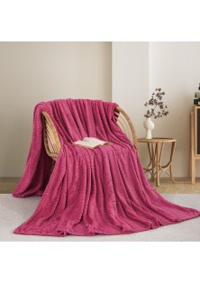 ΚΟΥΒΕΡΤΑ FLEECE ΜΟΝΗ 180X240 ADAM HOME (550) FUCSHIA(21)