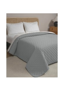 ΚΟΥΒΕΡΛΙ CHENILLE ΥΠΕΡΔΙΠΛΟ 220Χ240 ADAM HOME MISTRAL SILVER
