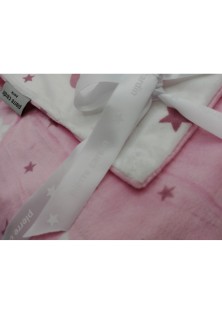 ΚΟΥΒΕΡΤΑ ΑΓΚΑΛΙΑΣ soft plus FLEECE 80X110 PIERRE CARDIN MOON PINK