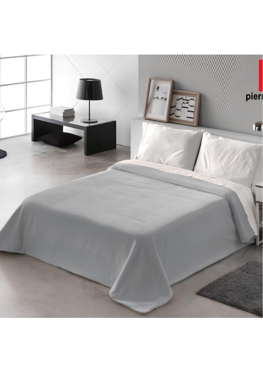 ΚΟΥΒΕΡΤΑ ΥΠΕΡΔΙΠΛΗ 220X240 PIERRE CARDIN NANCY STER 545 GREY(51)