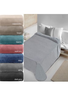 ΚΟΥΒΕΡΤΑ KING SIZE 240X260 ADAM HOME 700 CAPPUCCINO