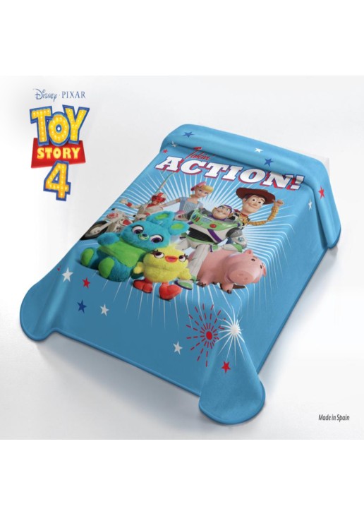 ΚΟΥΒΕΡΤΑ ΜΟΝΗ 160X220 DISNEY ΙΣΠΑΝΙΑΣ BELPLA TOY STORY