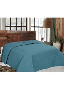 ΚΟΥΒΕΡΛΙ ELEGANCE ΜΟΝΟ 160X240 ADAM HOME VENUS DENIM