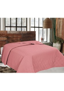 ΚΟΥΒΕΡΛΙ ELEGANCE ΜΟΝΟ 160X240 ADAM HOME VENUS OPAL ROSE