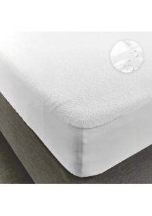 ΑΔΙΑΒΡΟΧΟ TERRY ΚΑΛΥΜΜΑ ΣΤΡΩΜΑΤΟΣ KING SIZE 185X200+40cm ADAM HOME