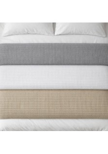 ΚΟΥΒΕΡΤΑ ΠΙΚΕ SANFORIZED ΥΠΕΡΔΙΠΛΗ 225Χ240 ADAM HOME - Grey