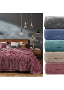 ΚΟΥΒΕΡΤΑ KING SIZE 240X260 ADAM HOME 700 - Cappuccino