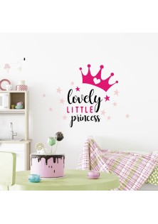Lovely Princess αυτοκόλλητα με μήνυμα τοίχου M ANGO