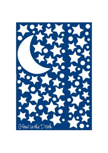 ﻿Starry Night φωσφορίζοντα τοίχου L ANGO