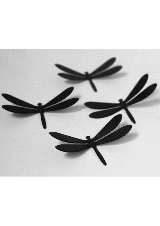 Black Dragonflies 3D πολυπροπυλενίου ANGO