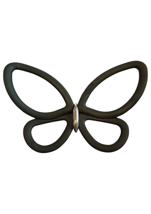 Black Metal Butterflies 3D μεταλλικές ANGO